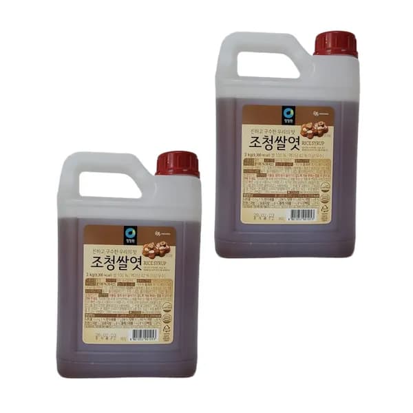 청정원 조청쌀엿 3kg 2개