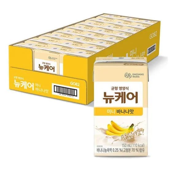 뉴케어 미니 바나나맛 150ml 24개