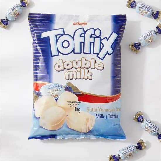 엘반 토픽스 더블밀크 우유맛 쫀득 소프트캔디 1kg 1개