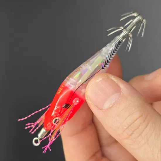 메가바이트 메가브라이트 에기 #02 레드헤드 고추장 60mm 1개