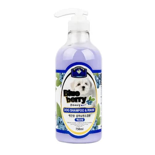 벨버드 블루베리 강아지 샴푸 750ml