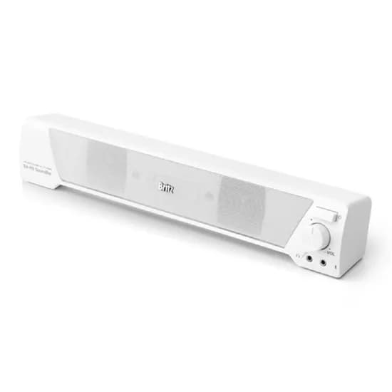 브리츠 PC 사운드바 게이밍 스피커, BA-R9, 화이트, 1개