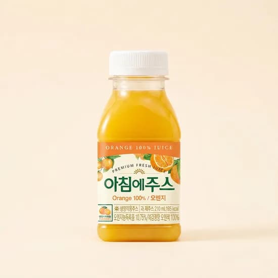 서울우유 아침에주스 오렌지 210ml 10개