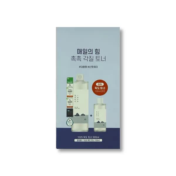 라운드랩 1025 독도 토너 500ml + 100ml