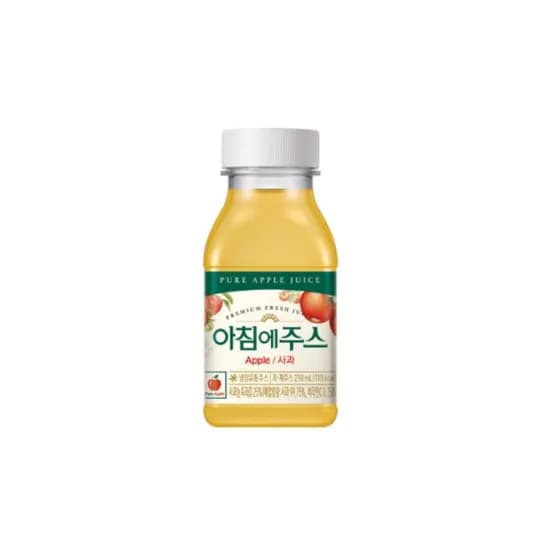 서울우유 아침에주스 사과 210ml 18개