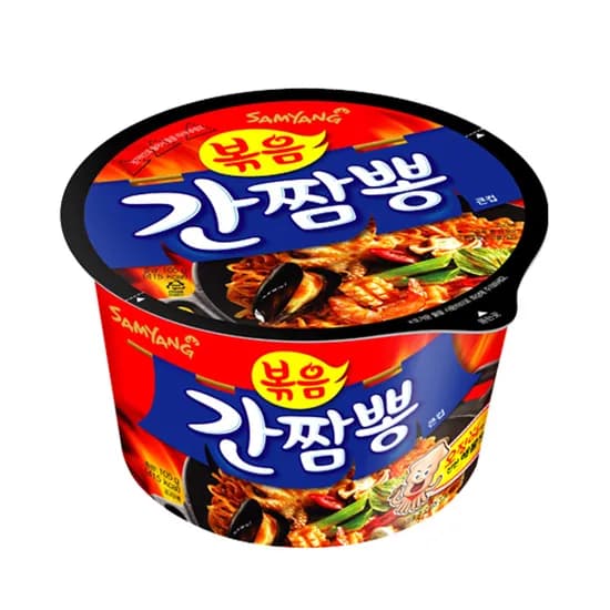 삼양식품 볶음 간짬뽕 큰사발면 105g 16개