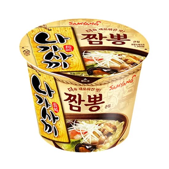 삼양식품 나가사끼 짬뽕 큰컵 105g 8개