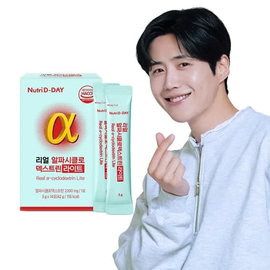 뉴트리디데이 리얼 알파시클로덱스트린 라이트 3g 14포 1개