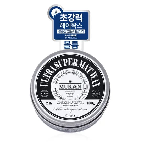 무칸 울트라 슈퍼 매트 헤어 왁스 100g