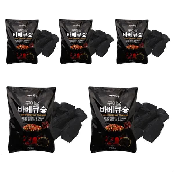아이존 구이용 바베큐숯 2kg 5개