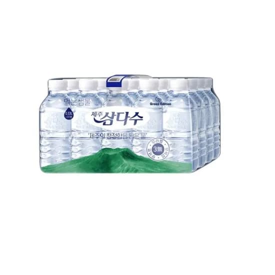 제주 삼다수, 무라벨, 330ml, 40개