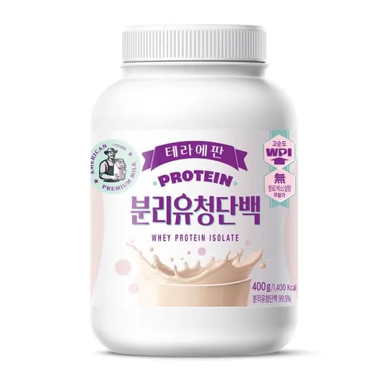 테라에판 분리유청단백 프로틴 파우더 WPI 400g 1개