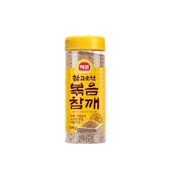 해표 참 고소한 볶음참깨 통깨 100g 2개