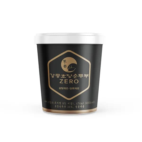 강릉초당순두부 ZERO 파인트 아이스크림 474ml 3개 19,200원