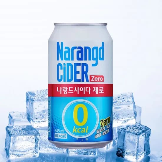 동아오츠카 나랑드사이다 제로, 오리지널 345ml 24개