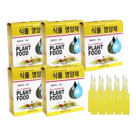 식물 영양제 앰플, 36ml, 50개