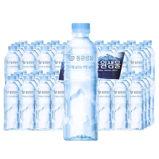동원샘물 생수 500ml 60개
