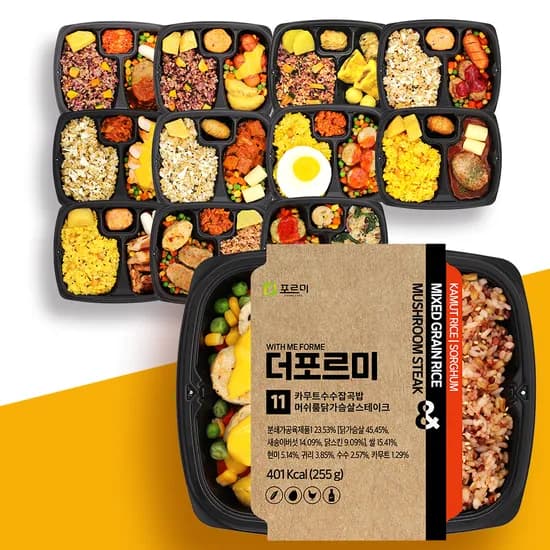 더포르미 12종 12팩 240g