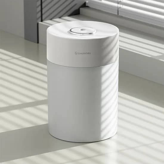 오퓨리엠 테이블 미스트 USB 미니 가습기, 600ml, 화이트, 1개