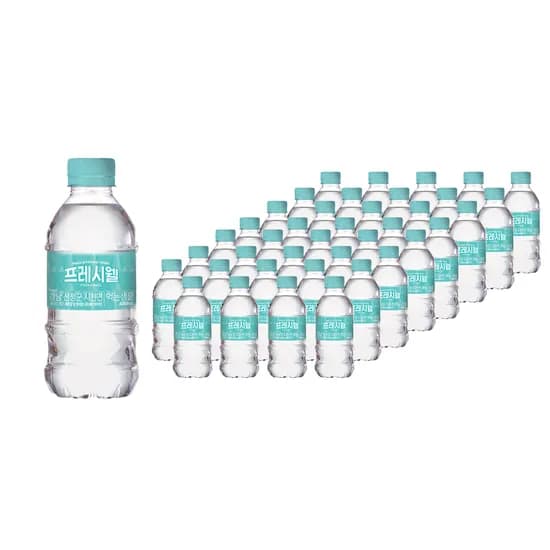 프레시웰 먹는샘물, 330ml, 80개