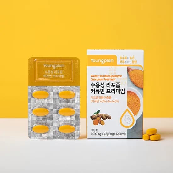 영진약품 수용성 커큐민 리포좀 프리미엄 30정 1박스