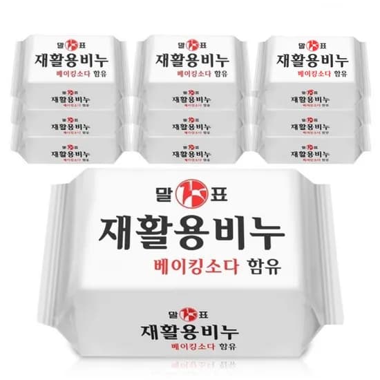 말표 재활용비누 메이킹소다 함유 400g 10개
