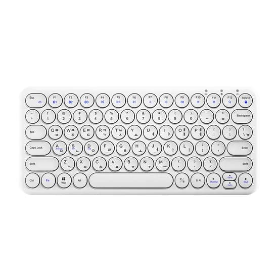 아이노트 블루투스 키보드 X-KEY 38BT 화이트 1개