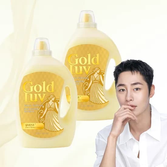 골드럽 섬유유연제 옐로라일락 3.2L 2개