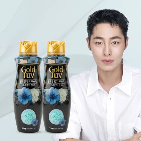 골드럽 향기부스터 에메랄드 블루, 550g, 2개
