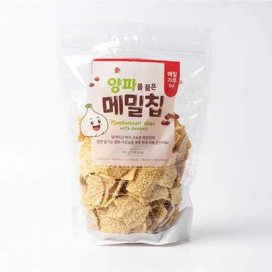 싱싱푸드 양파를 품은 메밀칩 160g, 2개