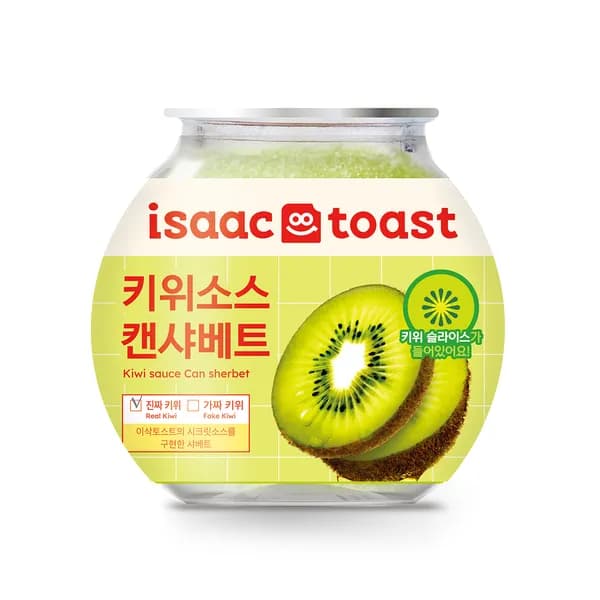 이삭토스트 키위소스 캔샤베트 190ml 6개