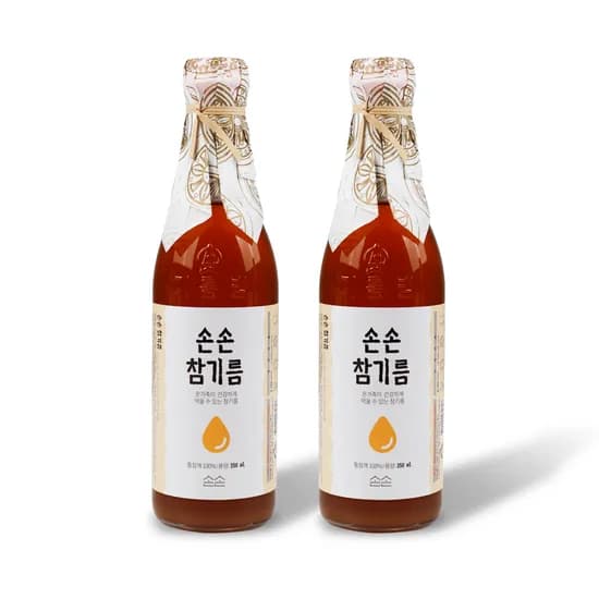 손손 참기름 350ml 2병 10,190원