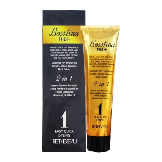 보스티나 THE+ 2 in 1 셀프 염색약 5호 내추럴브라운 110ml 1개