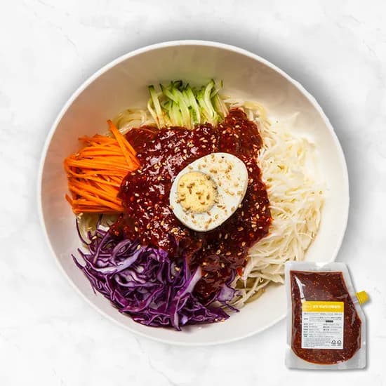 보영만두 쫄면 안매운맛 4인분 1.1kg 1세트