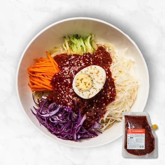 보영만두 쫄면 매운맛 4인분 1.1kg 1세트 19,800원