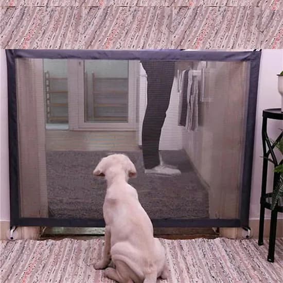 에코벨 애견울타리, 블랙, 110x72cm, 1개