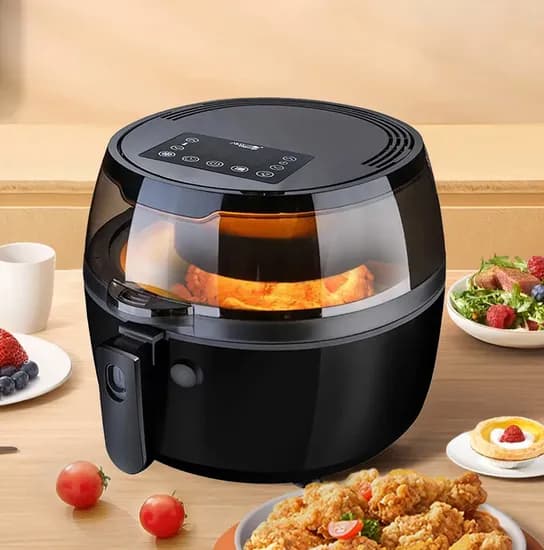셰프라인 오픈형 에어프라이어 NWKB-AF5227G 6.5L 1500W 블랙 1개