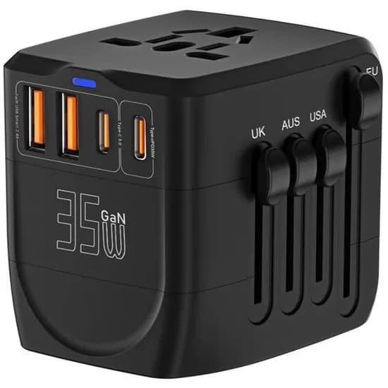 해외 여행용 고속충전 멀티 어댑터 4포트 PD35W 1개 22,800원