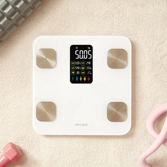 아이리버 스마트 인바디 체중계 BF-L303B 화이트 1개