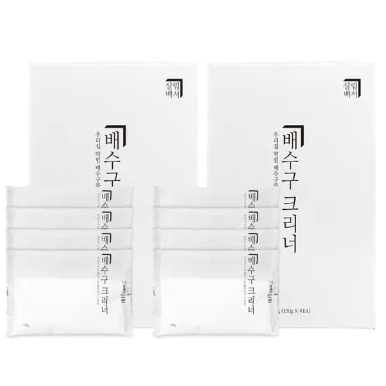 살림백서 배수구 클리너 8개입 150g 1개