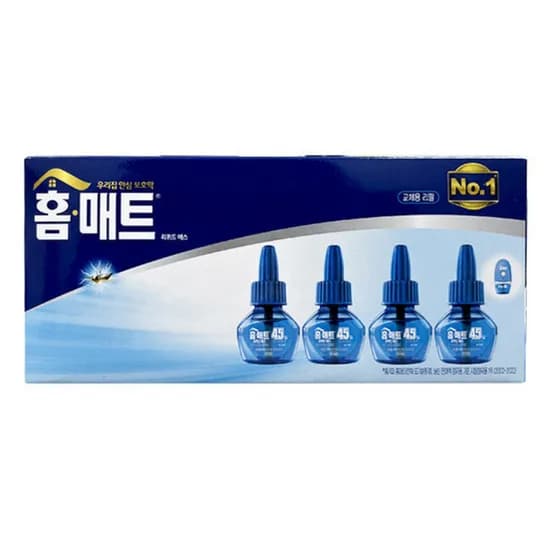 헨켈 홈매트 리퀴드에스 리필 무향 액체형 45일 29ml 4개입 1박스