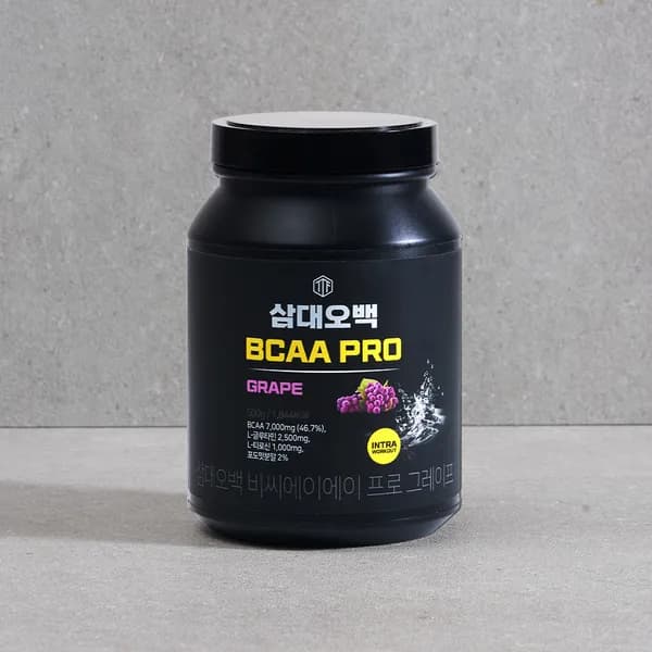 삼대오백 BCAA 프로 헬스부스터 그레이프 500g
