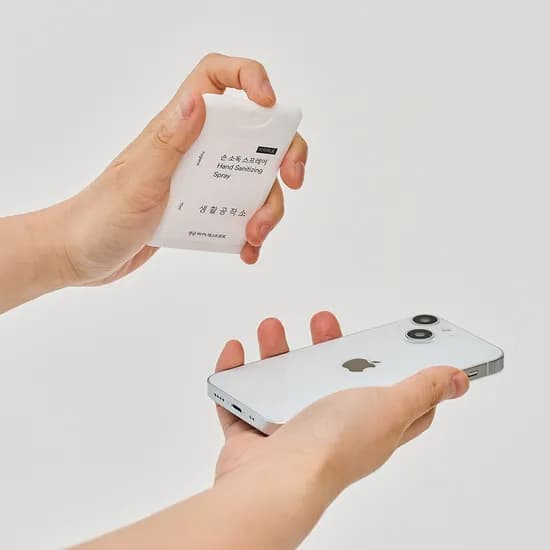 생활공작소 손 소독 스프레이, 17ml, 4개