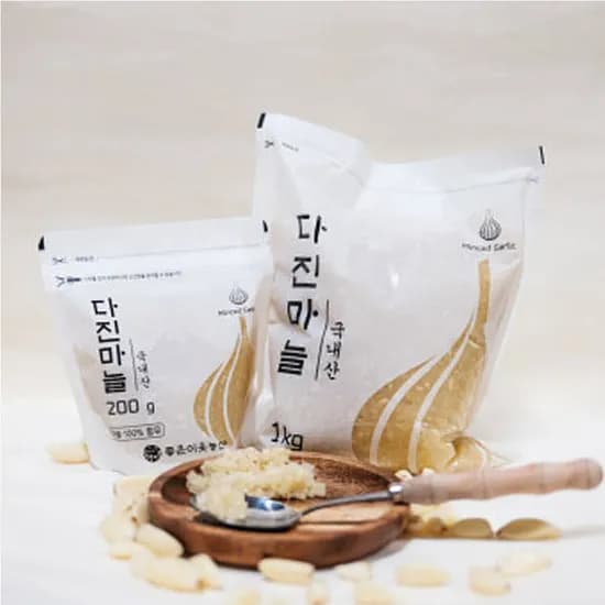 좋은이웃농산 국산 다진마늘 500g 1개