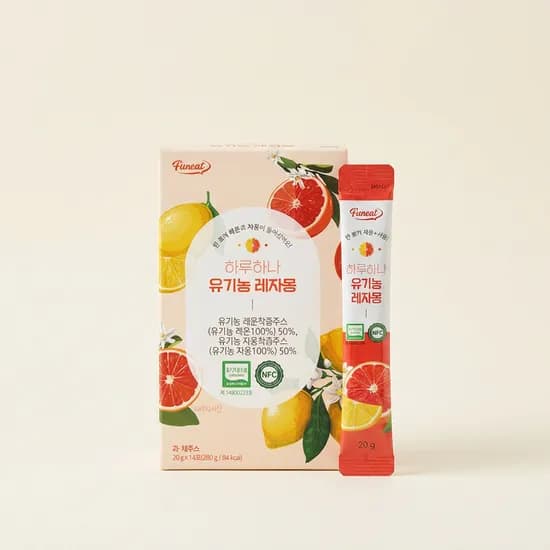 하루하나 유기농 레자몽 20g 14개입 3개