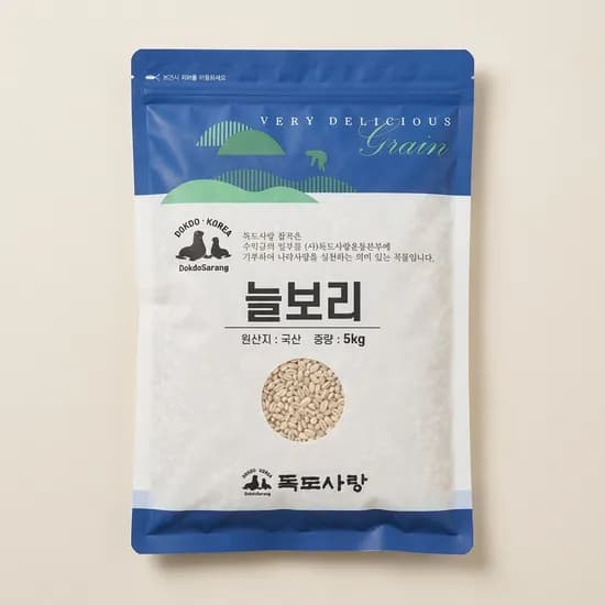 독도사랑 국내산 늘보리 5kg 1개
