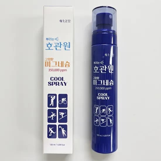호관원 마그네슘 스프레이 120ml 3개
