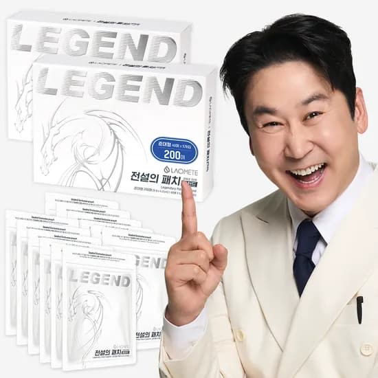 라오메뜨 전설의패치 레전드, 준대형, 40매, 10개