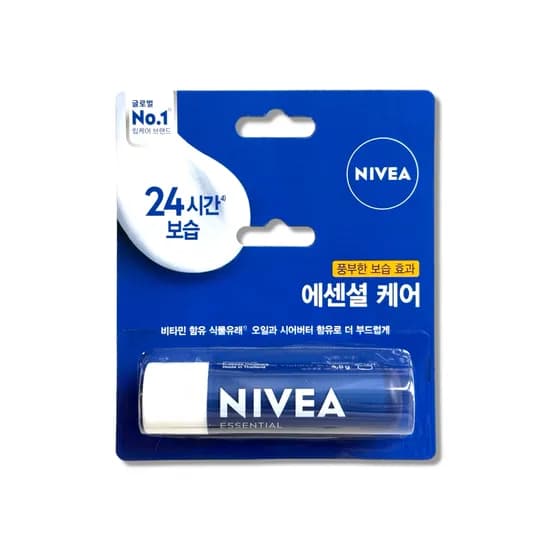 니베아 립케어 에센셜 4.8g 4개 12,850원