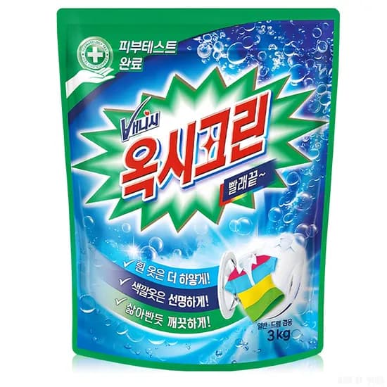 옥시크린 리필형 표백제, 3kg, 1개